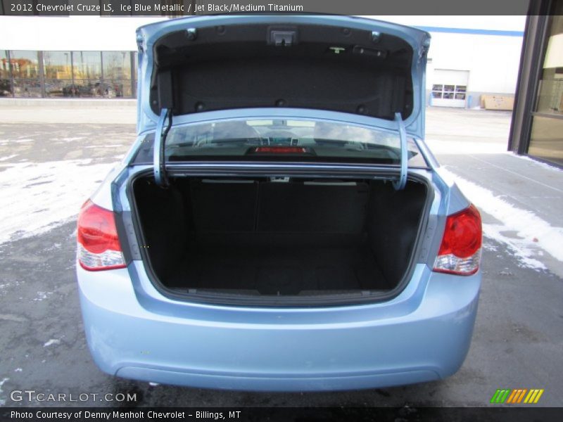 Ice Blue Metallic / Jet Black/Medium Titanium 2012 Chevrolet Cruze LS
