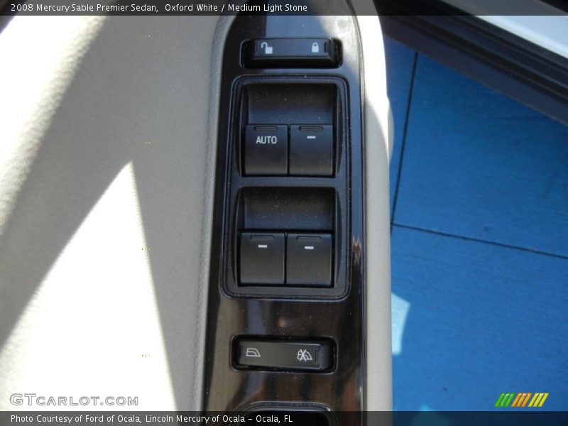 Oxford White / Medium Light Stone 2008 Mercury Sable Premier Sedan