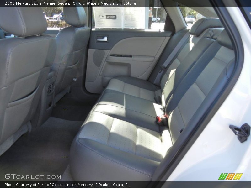 Oxford White / Medium Light Stone 2008 Mercury Sable Premier Sedan