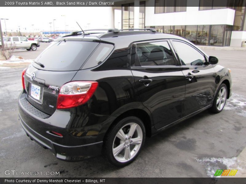 Black Sand Mica / Dark Charcoal 2009 Toyota Matrix S AWD