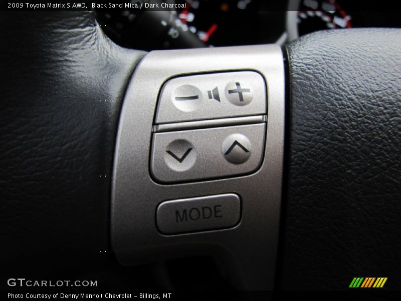 Black Sand Mica / Dark Charcoal 2009 Toyota Matrix S AWD
