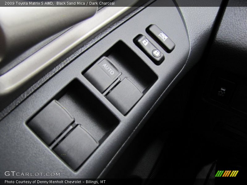 Black Sand Mica / Dark Charcoal 2009 Toyota Matrix S AWD