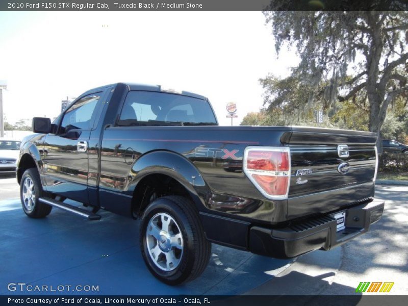 Tuxedo Black / Medium Stone 2010 Ford F150 STX Regular Cab