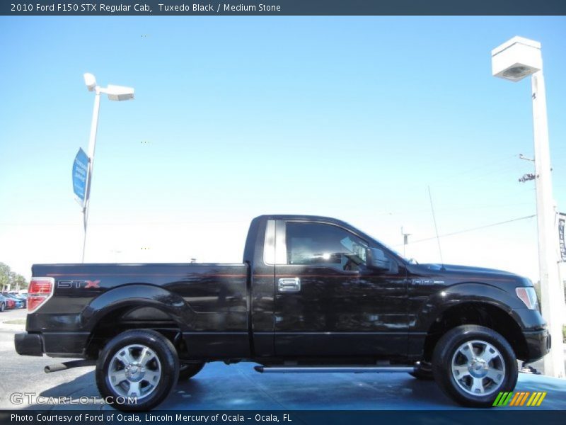 Tuxedo Black / Medium Stone 2010 Ford F150 STX Regular Cab