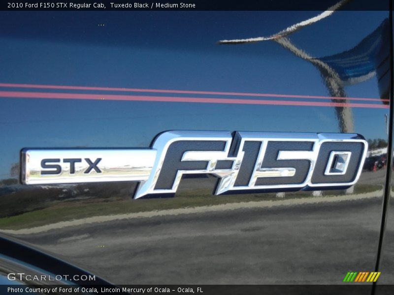Tuxedo Black / Medium Stone 2010 Ford F150 STX Regular Cab