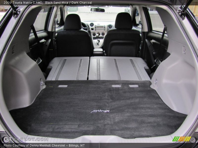 Black Sand Mica / Dark Charcoal 2009 Toyota Matrix S AWD