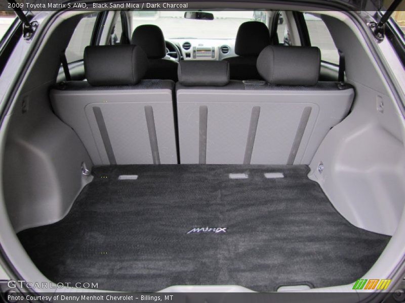 Black Sand Mica / Dark Charcoal 2009 Toyota Matrix S AWD