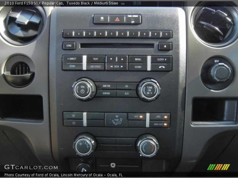 Tuxedo Black / Medium Stone 2010 Ford F150 STX Regular Cab