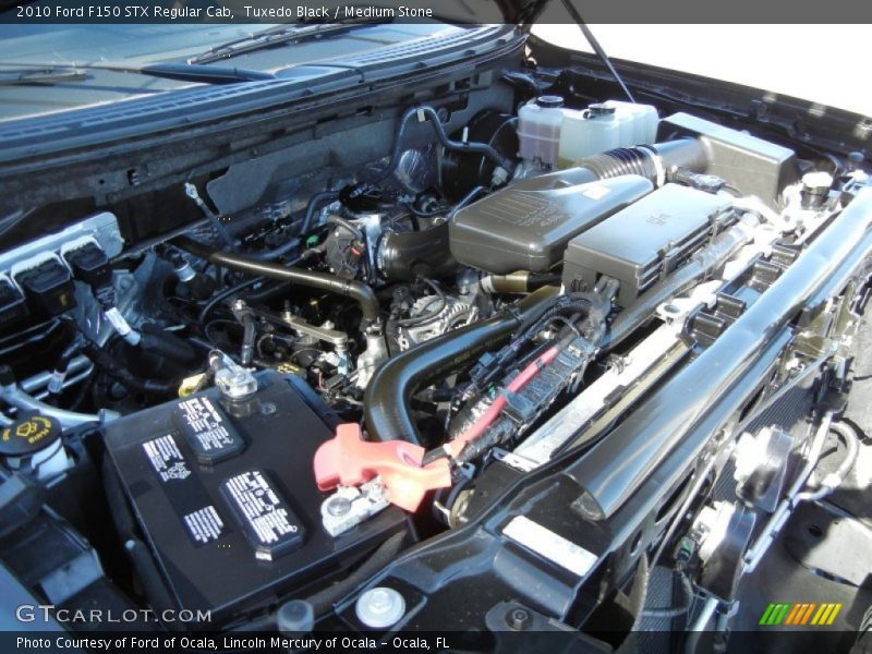 Tuxedo Black / Medium Stone 2010 Ford F150 STX Regular Cab