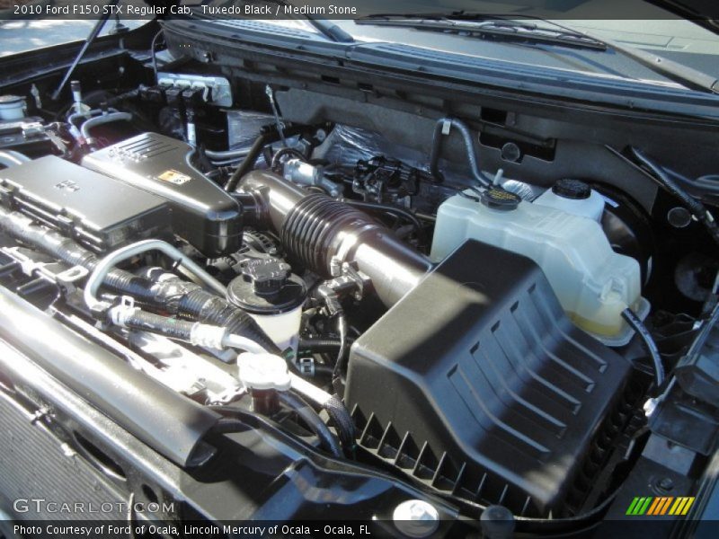 Tuxedo Black / Medium Stone 2010 Ford F150 STX Regular Cab