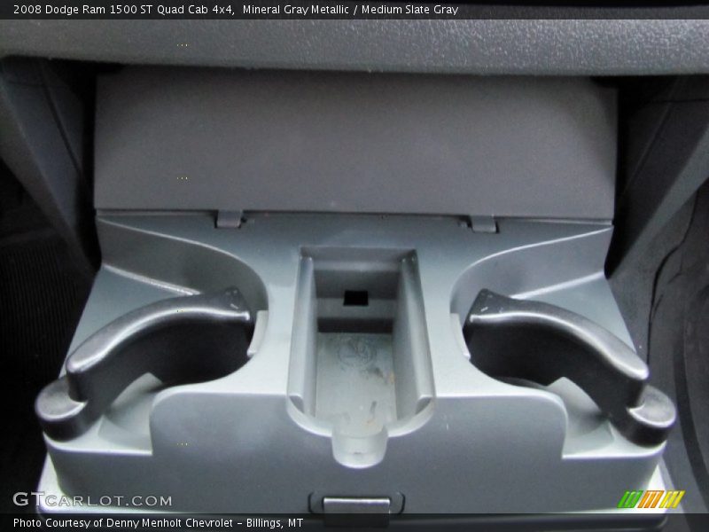 Mineral Gray Metallic / Medium Slate Gray 2008 Dodge Ram 1500 ST Quad Cab 4x4