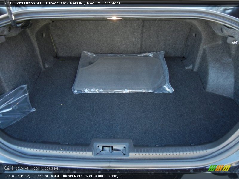 Tuxedo Black Metallic / Medium Light Stone 2012 Ford Fusion SEL