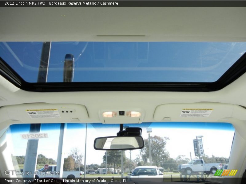 Bordeaux Reserve Metallic / Cashmere 2012 Lincoln MKZ FWD