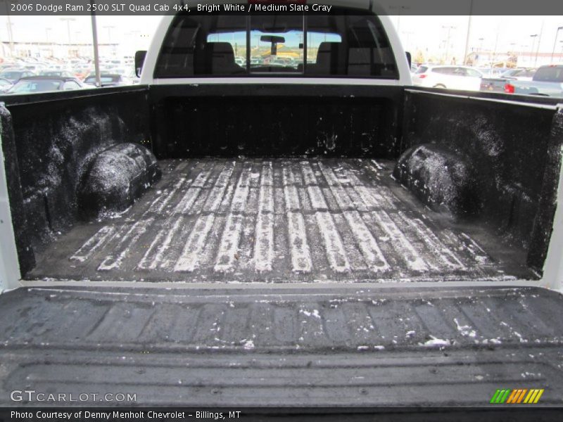 Bright White / Medium Slate Gray 2006 Dodge Ram 2500 SLT Quad Cab 4x4