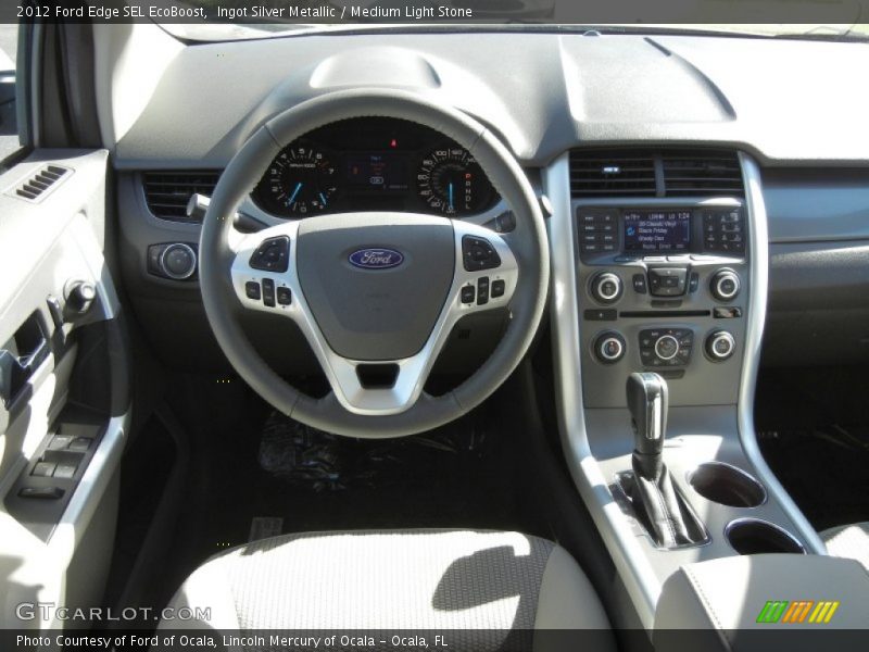 Dashboard of 2012 Edge SEL EcoBoost