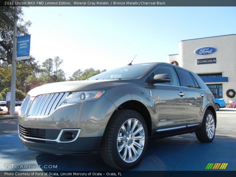 Mineral Gray Metallic / Bronze Metallic/Charcoal Black 2012 Lincoln MKX FWD Limited Edition