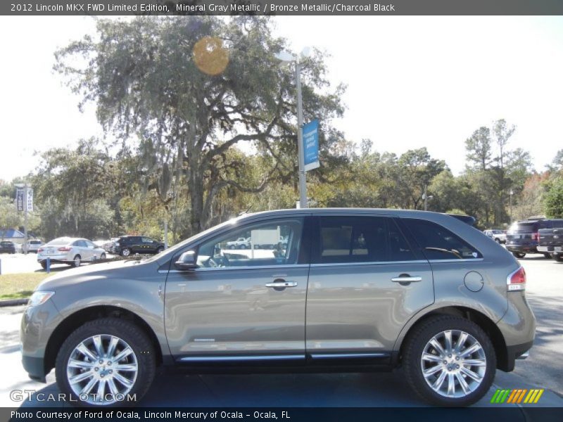 Mineral Gray Metallic / Bronze Metallic/Charcoal Black 2012 Lincoln MKX FWD Limited Edition