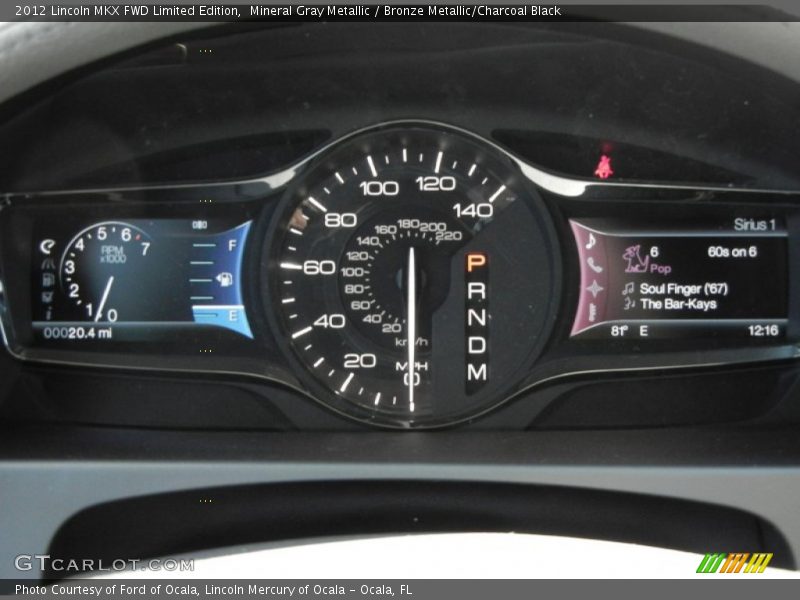 Mineral Gray Metallic / Bronze Metallic/Charcoal Black 2012 Lincoln MKX FWD Limited Edition
