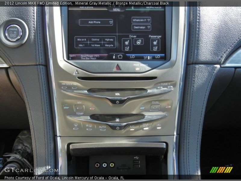 Mineral Gray Metallic / Bronze Metallic/Charcoal Black 2012 Lincoln MKX FWD Limited Edition