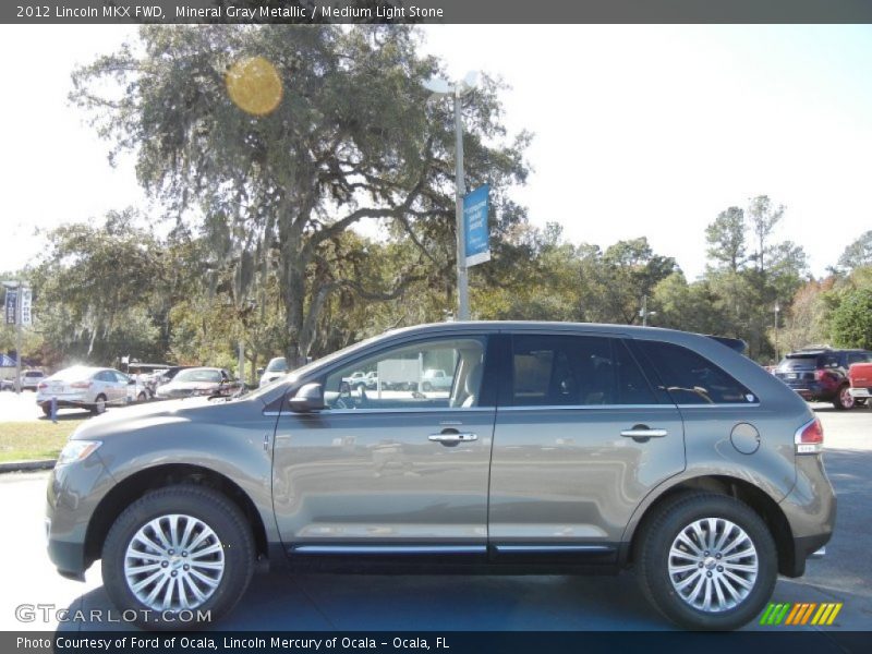 Mineral Gray Metallic / Medium Light Stone 2012 Lincoln MKX FWD