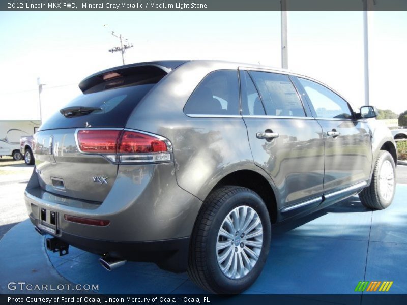 Mineral Gray Metallic / Medium Light Stone 2012 Lincoln MKX FWD