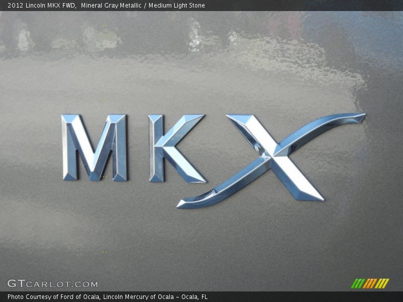 Mineral Gray Metallic / Medium Light Stone 2012 Lincoln MKX FWD