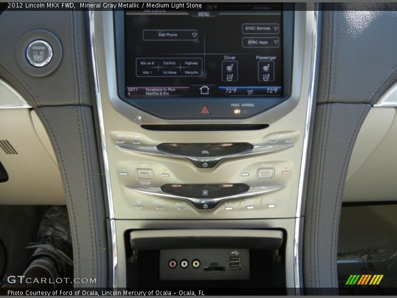 Mineral Gray Metallic / Medium Light Stone 2012 Lincoln MKX FWD