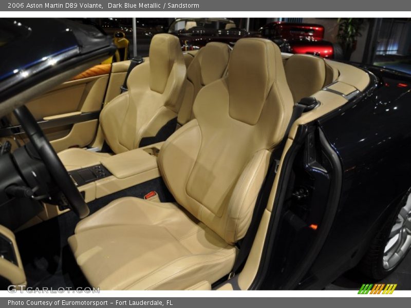 Dark Blue Metallic / Sandstorm 2006 Aston Martin DB9 Volante
