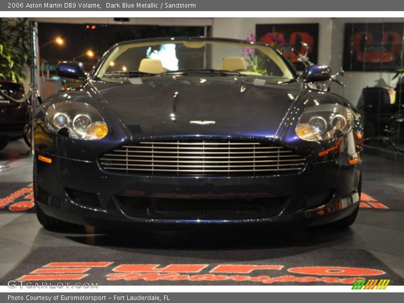 Dark Blue Metallic / Sandstorm 2006 Aston Martin DB9 Volante
