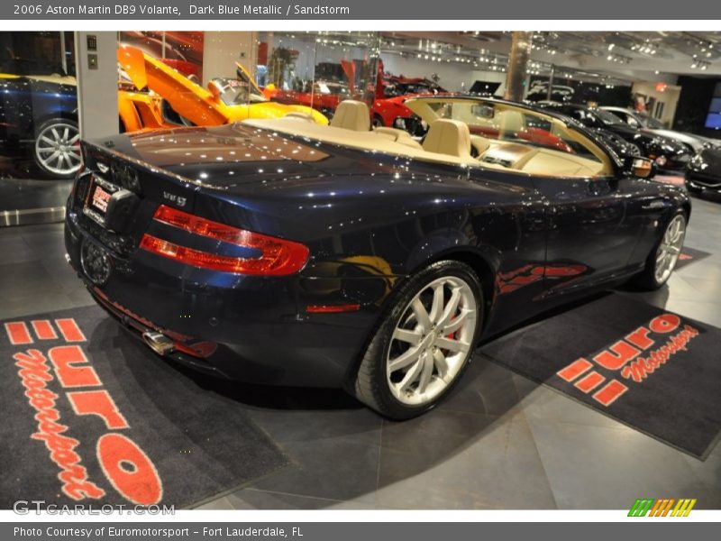 Dark Blue Metallic / Sandstorm 2006 Aston Martin DB9 Volante