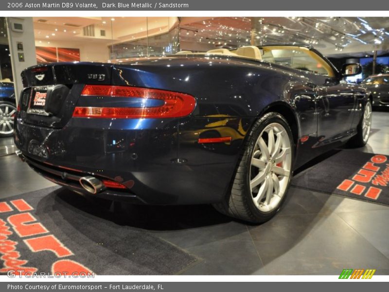 Dark Blue Metallic / Sandstorm 2006 Aston Martin DB9 Volante