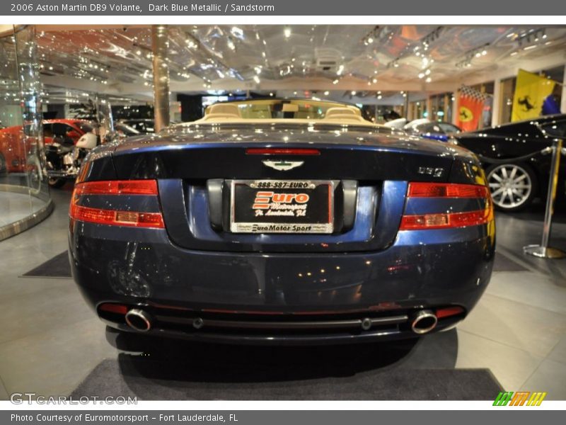 Dark Blue Metallic / Sandstorm 2006 Aston Martin DB9 Volante