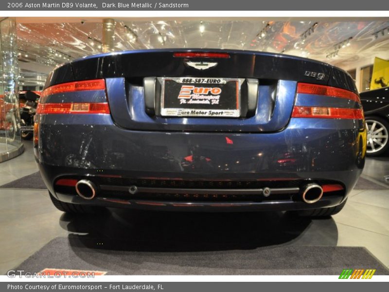 Dark Blue Metallic / Sandstorm 2006 Aston Martin DB9 Volante