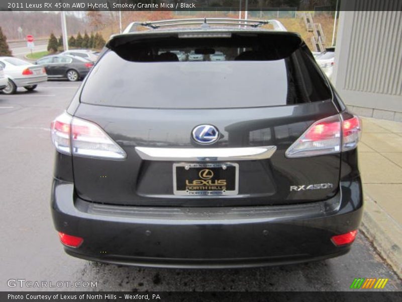 Smokey Granite Mica / Black 2011 Lexus RX 450h AWD Hybrid