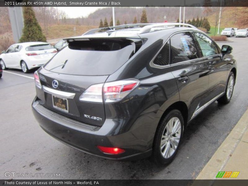 Smokey Granite Mica / Black 2011 Lexus RX 450h AWD Hybrid