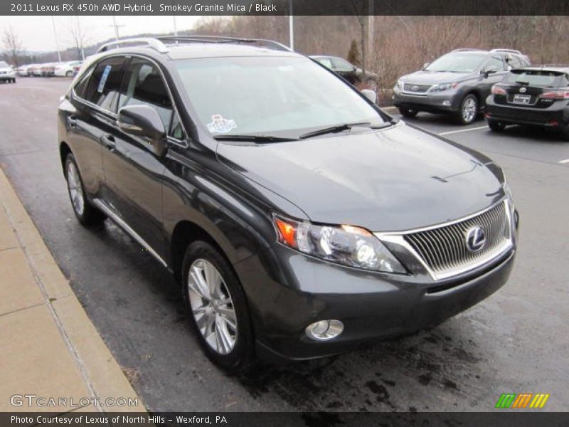Smokey Granite Mica / Black 2011 Lexus RX 450h AWD Hybrid