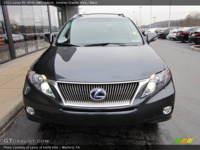 Smokey Granite Mica / Black 2011 Lexus RX 450h AWD Hybrid