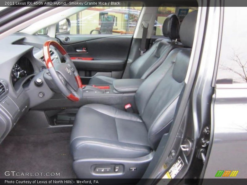  2011 RX 450h AWD Hybrid Black Interior