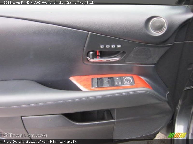 Smokey Granite Mica / Black 2011 Lexus RX 450h AWD Hybrid
