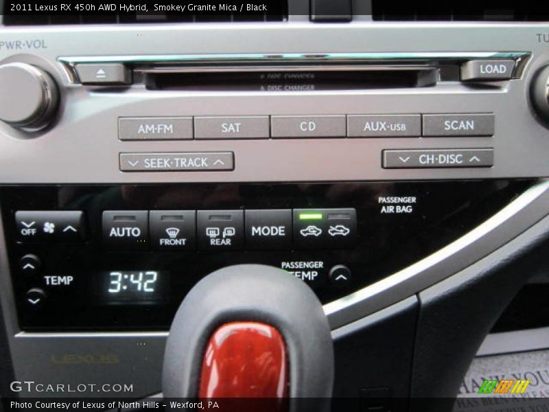Smokey Granite Mica / Black 2011 Lexus RX 450h AWD Hybrid