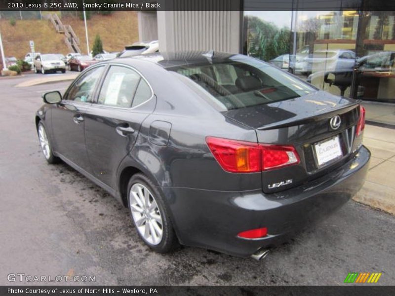 Smoky Granite Mica / Black 2010 Lexus IS 250 AWD