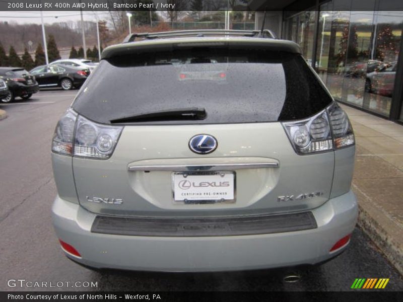 Bamboo Pearl / Ivory 2008 Lexus RX 400h AWD Hybrid