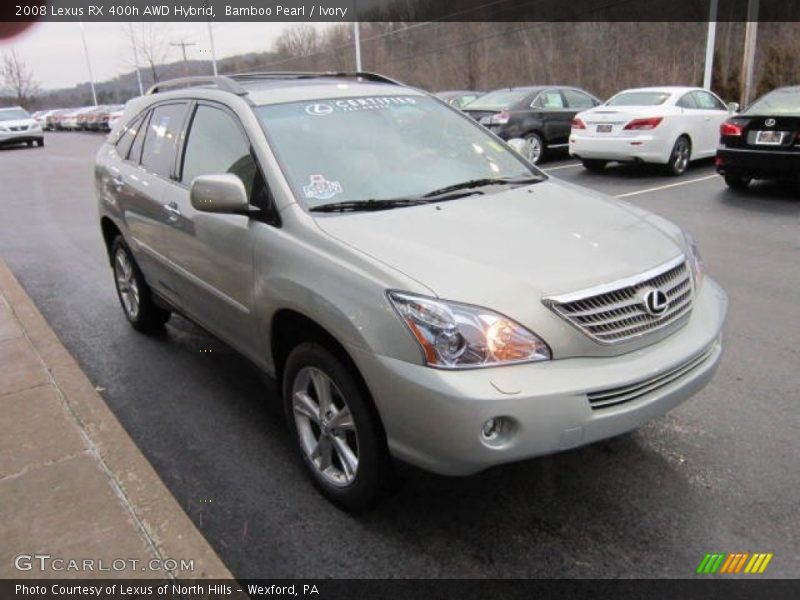 Bamboo Pearl / Ivory 2008 Lexus RX 400h AWD Hybrid