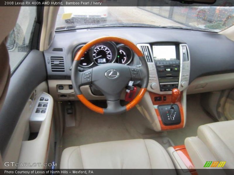 Bamboo Pearl / Ivory 2008 Lexus RX 400h AWD Hybrid