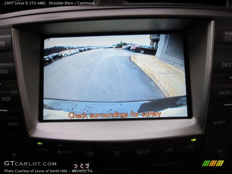 Obsidian Black / Cashmere 2007 Lexus IS 250 AWD