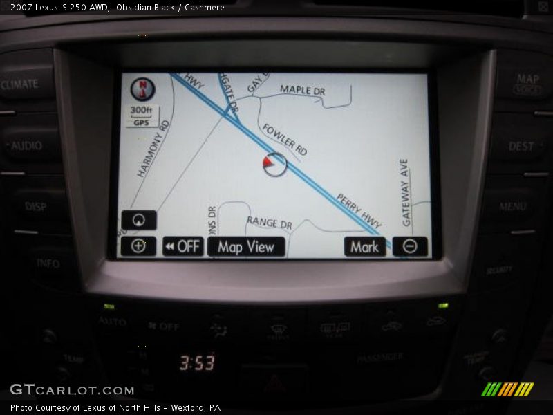 Obsidian Black / Cashmere 2007 Lexus IS 250 AWD