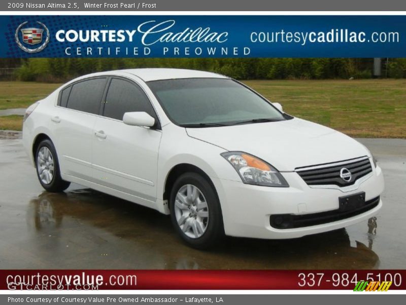 Winter Frost Pearl / Frost 2009 Nissan Altima 2.5