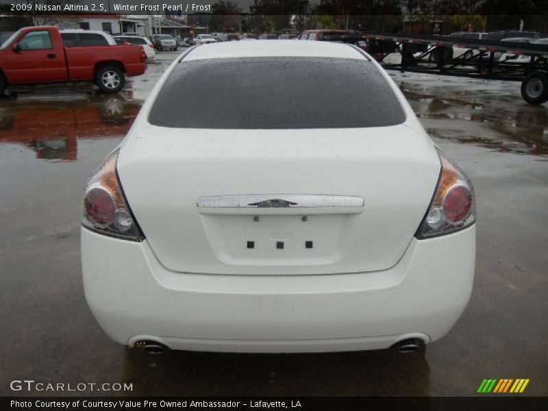 Winter Frost Pearl / Frost 2009 Nissan Altima 2.5