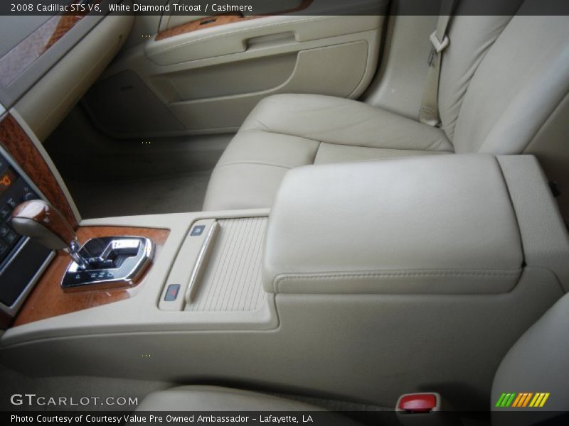 White Diamond Tricoat / Cashmere 2008 Cadillac STS V6