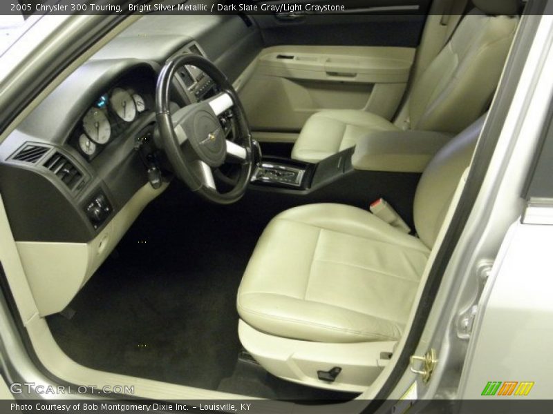 Bright Silver Metallic / Dark Slate Gray/Light Graystone 2005 Chrysler 300 Touring